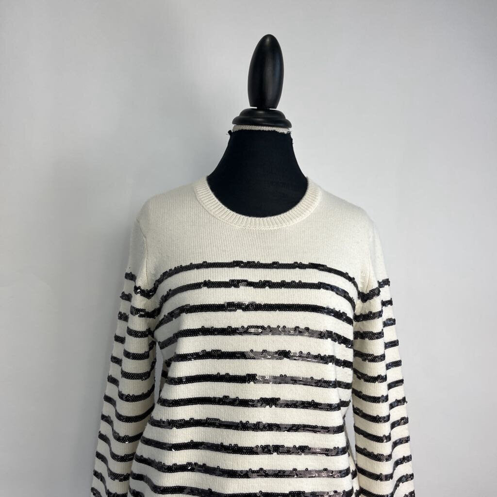 Maje L/s Sequened Sweater