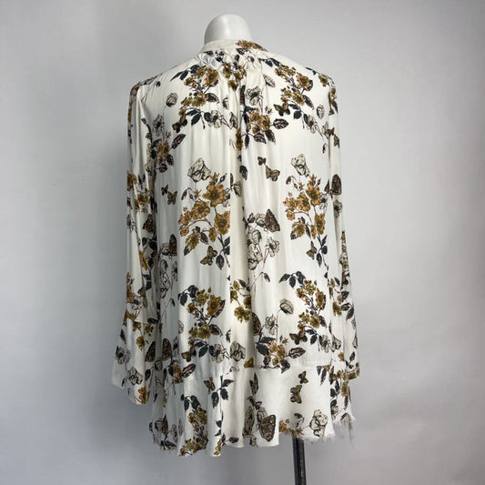Free People L/s Floral Shirt