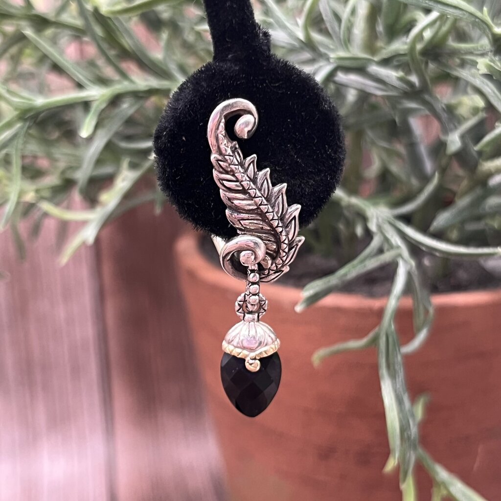 Barbara Bixby Feather Earrings