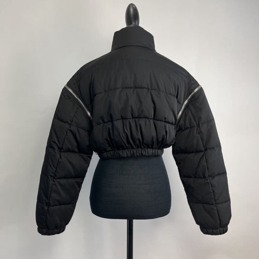 Love Moschino Cropped Puffer Jacket