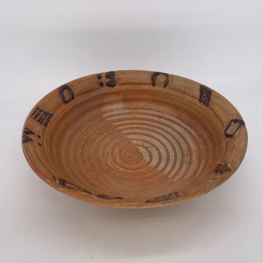 Hand Potted Serving Bowl