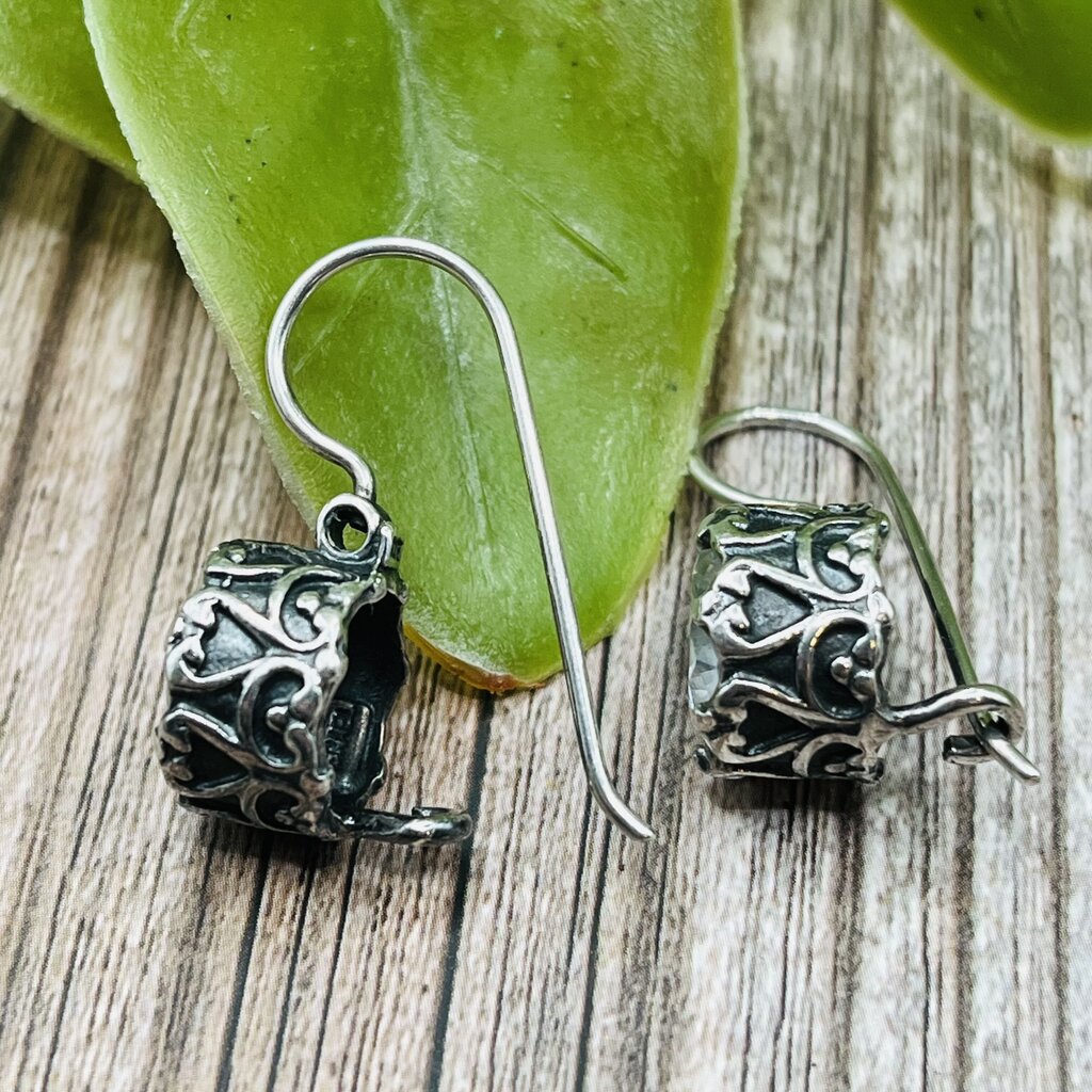 Sterling Silver CZ Earrings