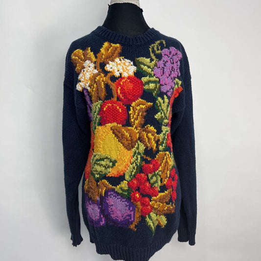 SGCS L/s Floral Sweater