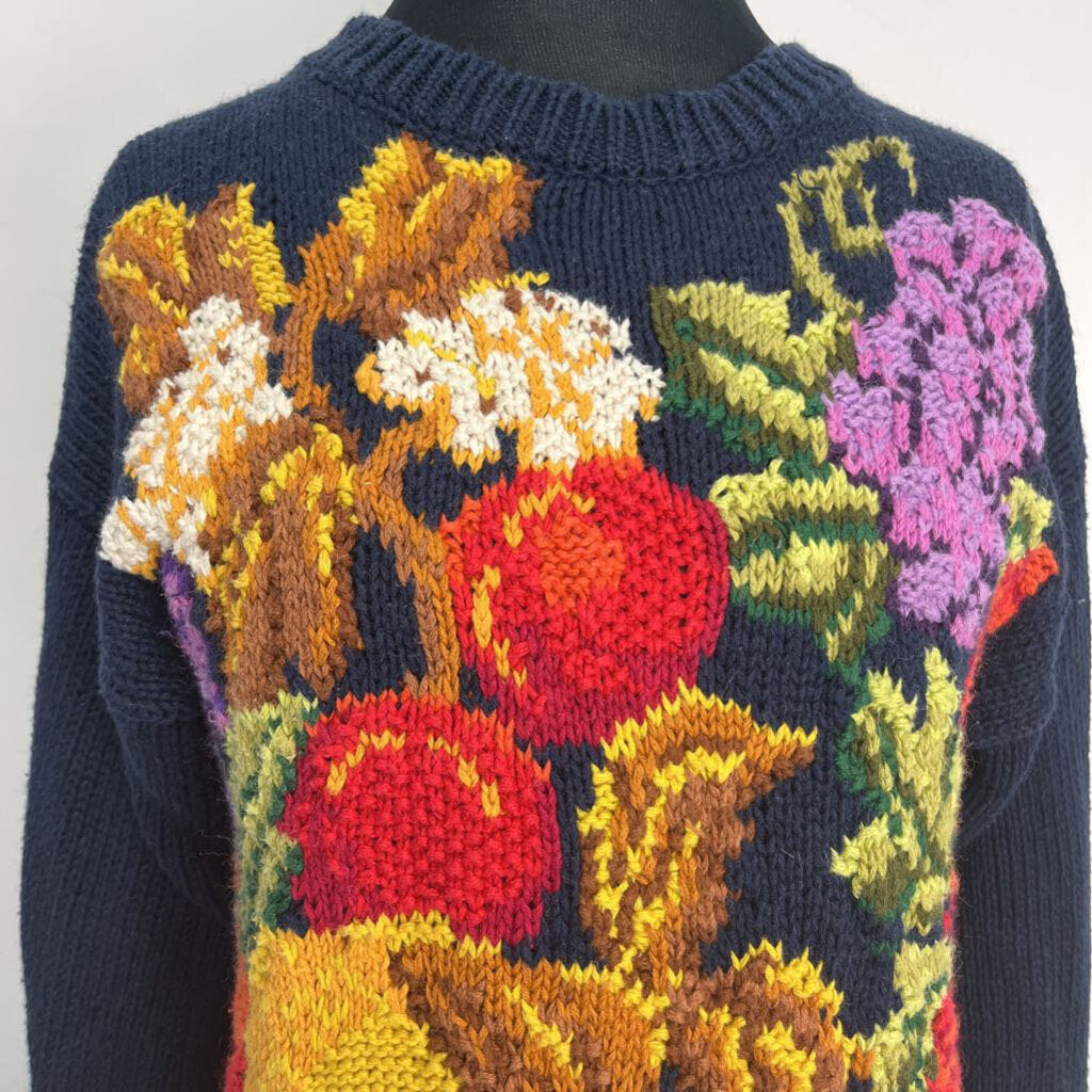 SGCS L/s Floral Sweater