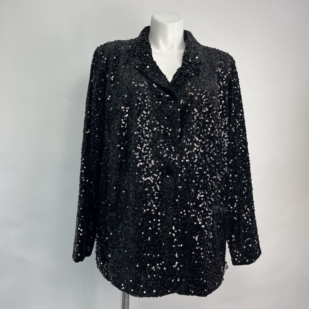 Joan Rivers Sequin Blazer