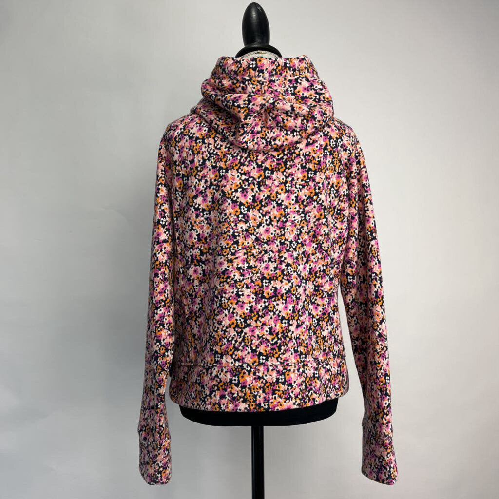 Daily Practive Floral Hoodie