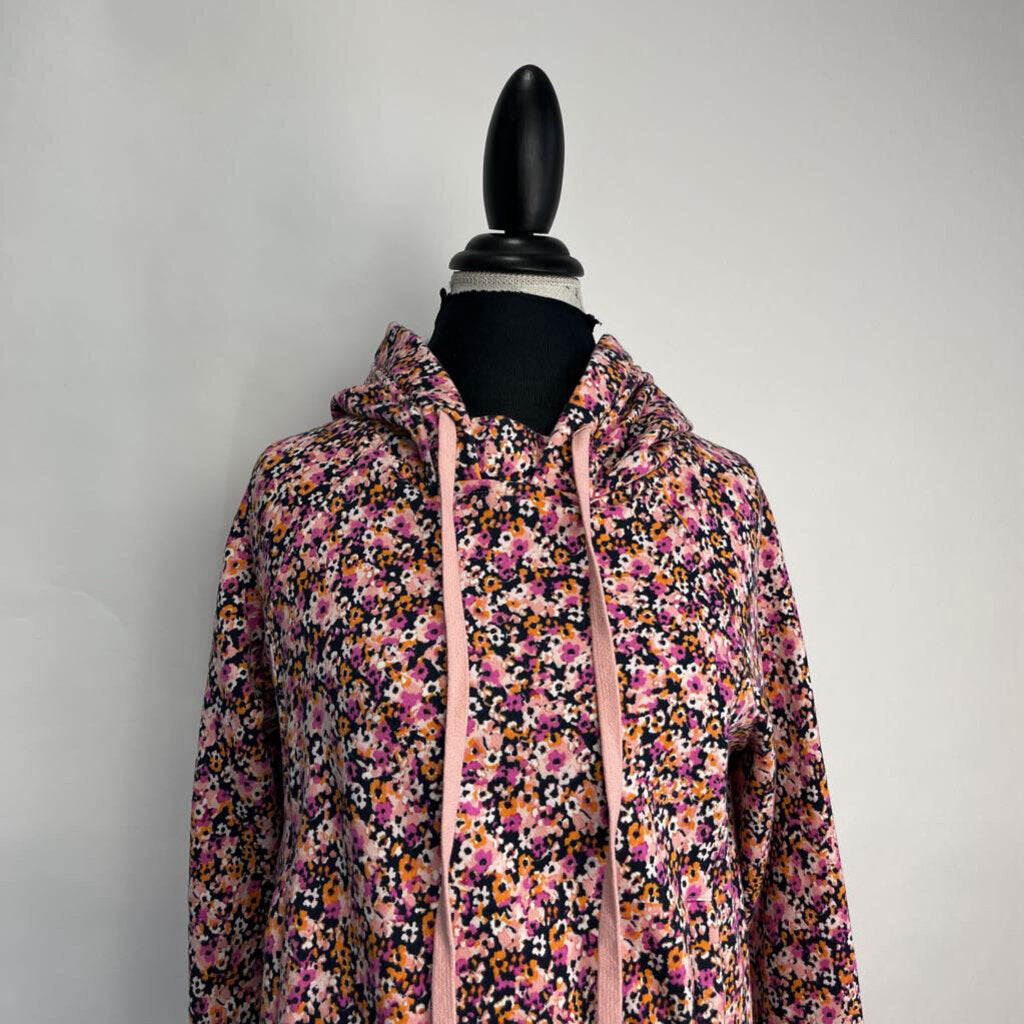 Daily Practive Floral Hoodie