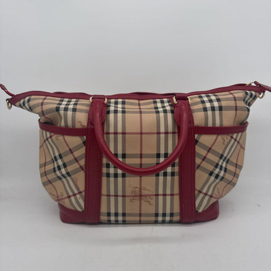 Burberry Haymarket Handbag AS IS