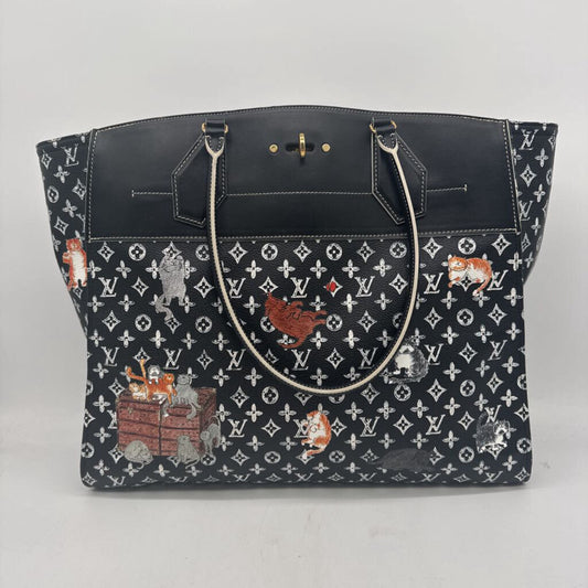 Louis Vuitton x Grace Coddington City Steamer Catogram Handbag