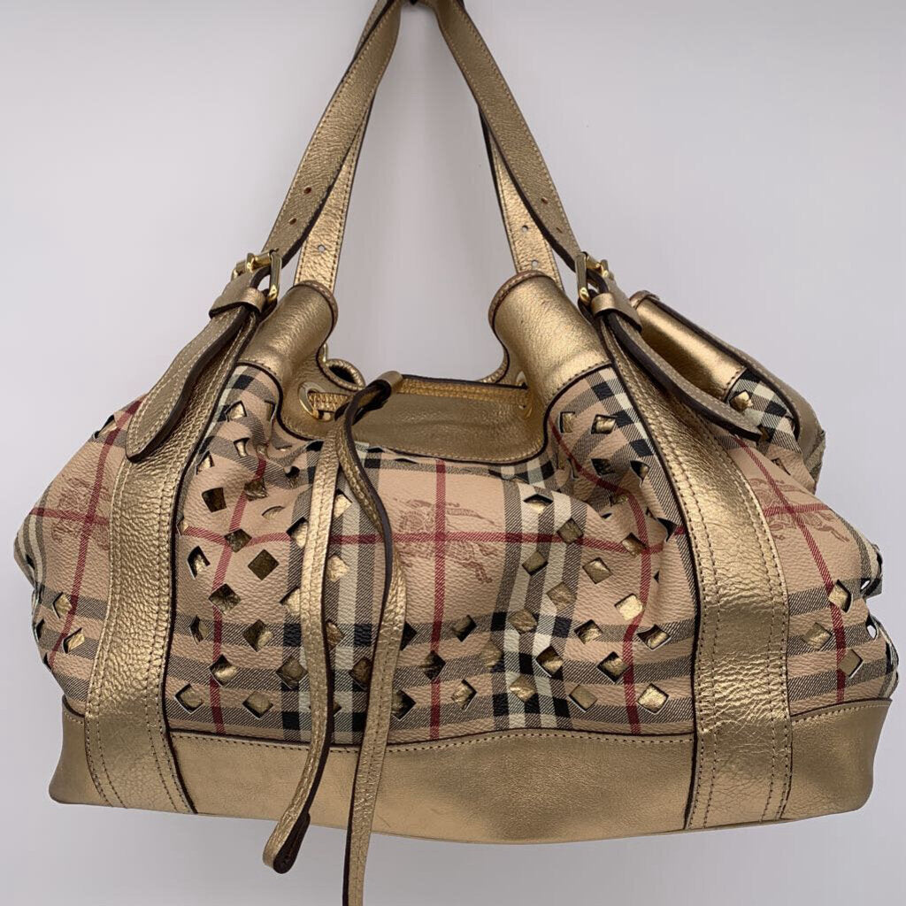 Burberry Drawstring PVC Bag