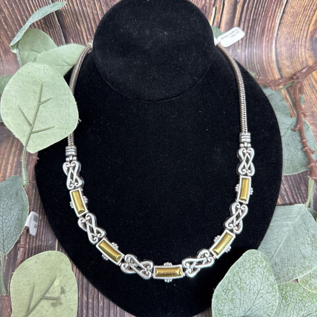 Brighton Heart Scrolls Necklace