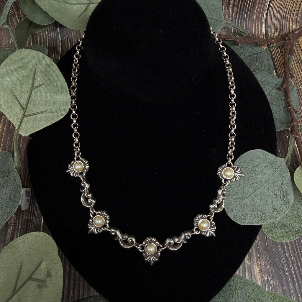 Brighton Pearl Links Necklace