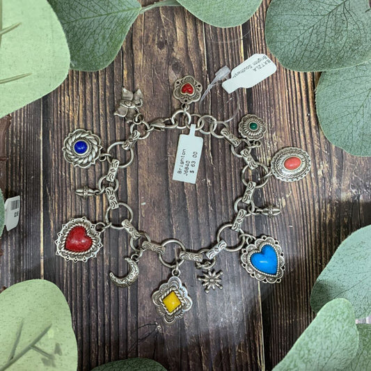 Brighton Painted Desert Charm Bracelet