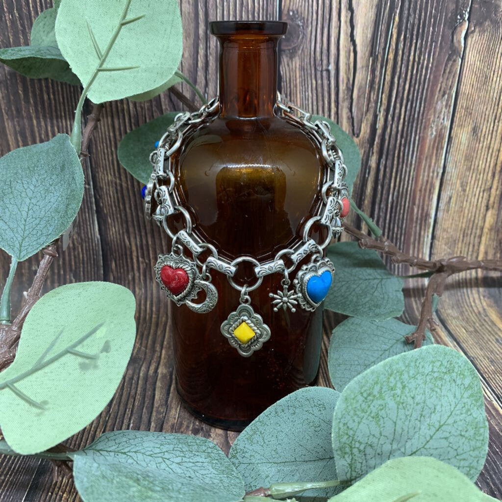 Brighton Painted Desert Charm Bracelet