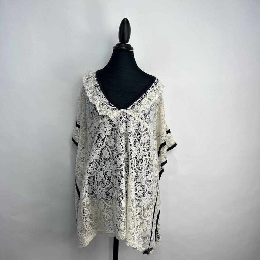 Betsey Johnson Lace Swim Cover