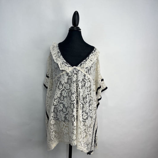 Betsey Johnson Lace Swim Cover