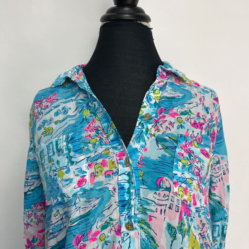 Lilly Pulitzer L/s Swimcover