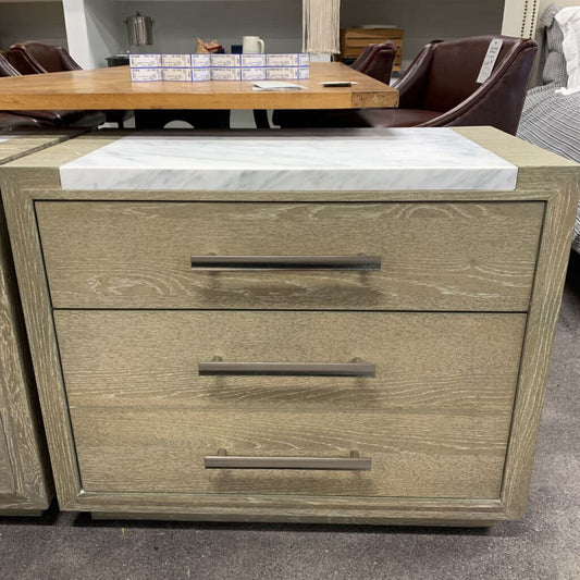 Universal Nightstand w/ Marble Top