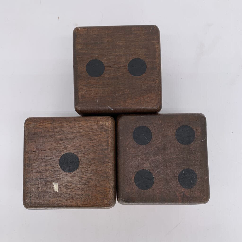 Wooden Dice