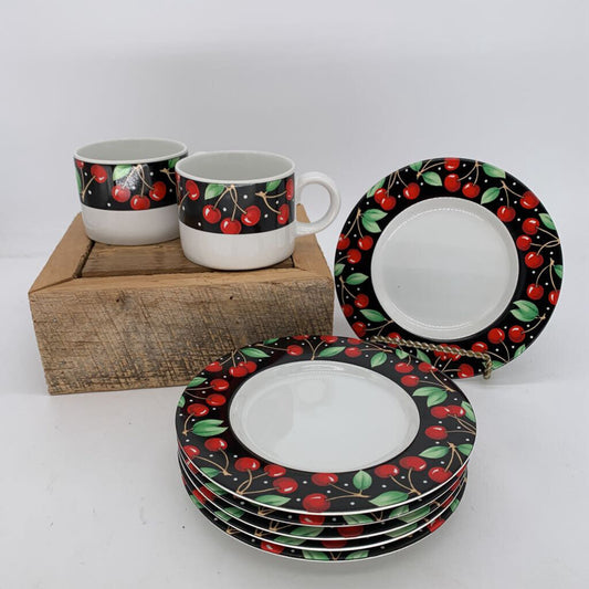 Cherry Tea Set