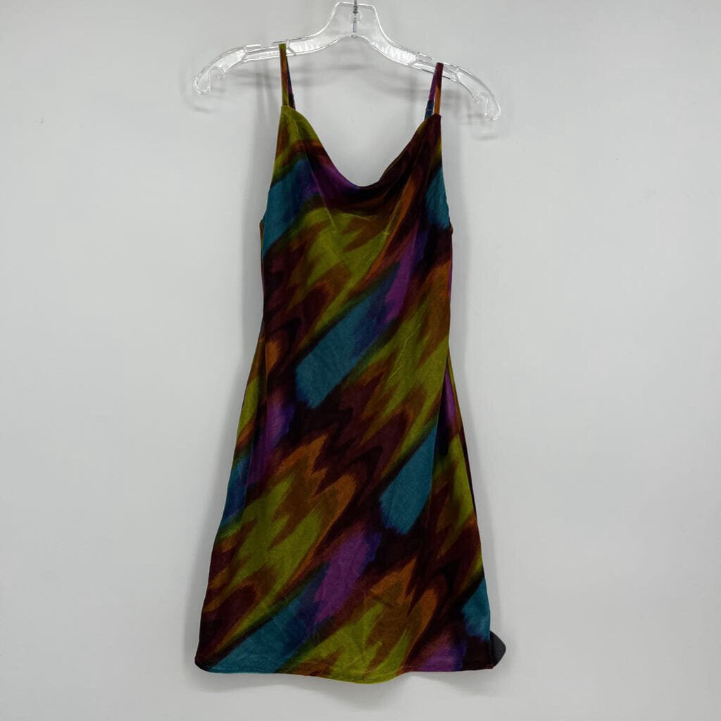 UO Slvls Velour Mini Dress