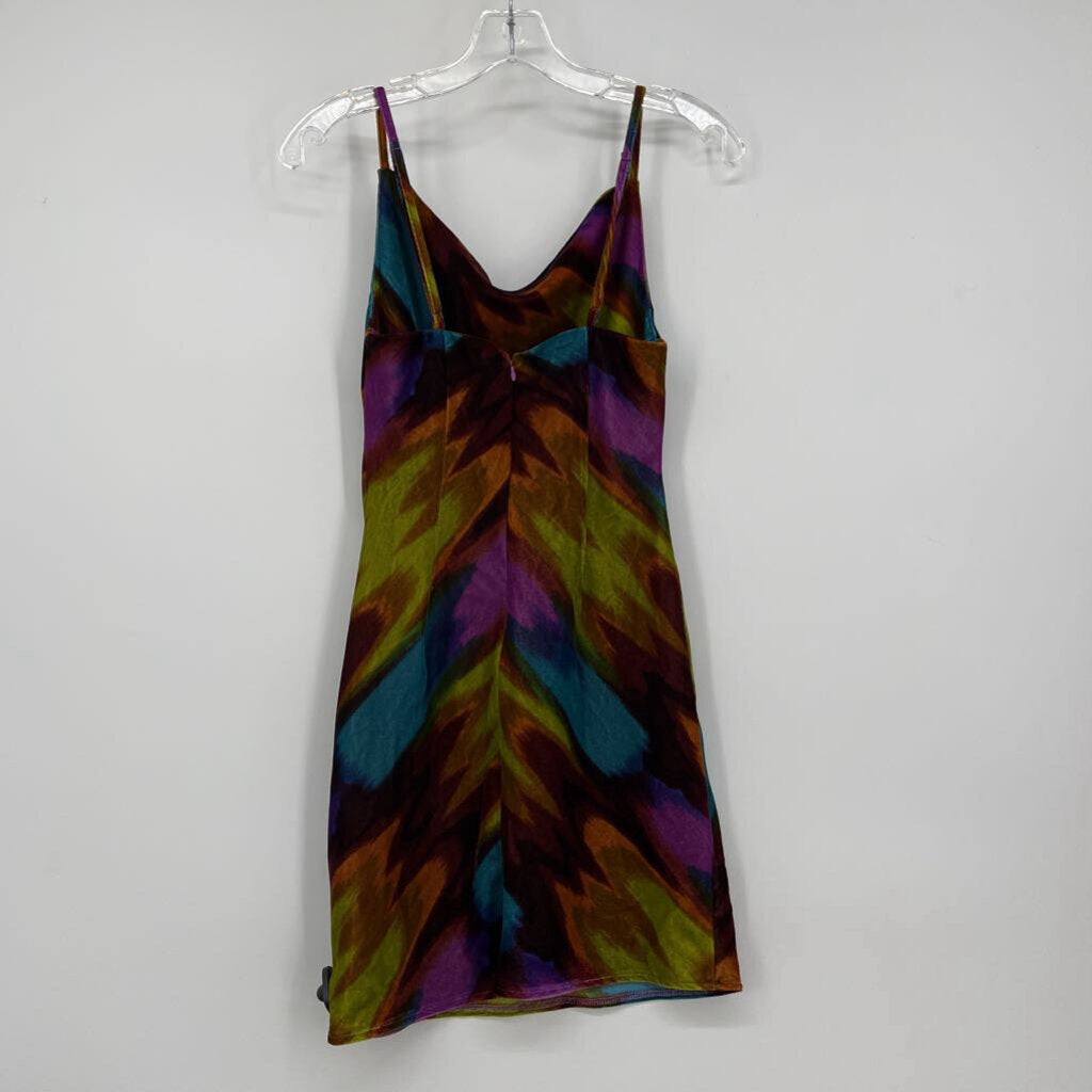 UO Slvls Velour Mini Dress