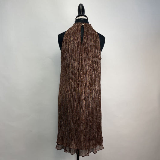 Vince Camuto Slvls Metallic Dress