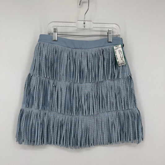 Free the Roses Fringed Mini Skirt