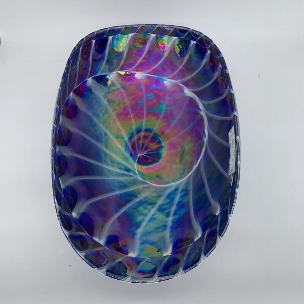 Murano Art Glass Shell Bowl