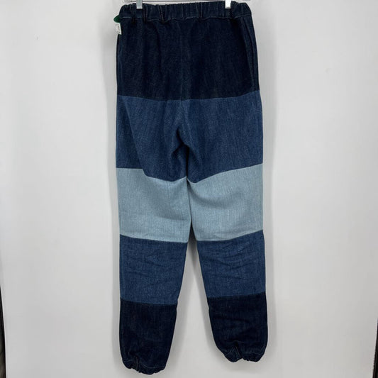 Ksenia Schnaider Tiered Denim Joggers
