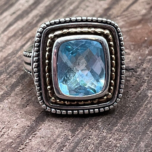 Gabrielle Bruni Blue Topaz Ring