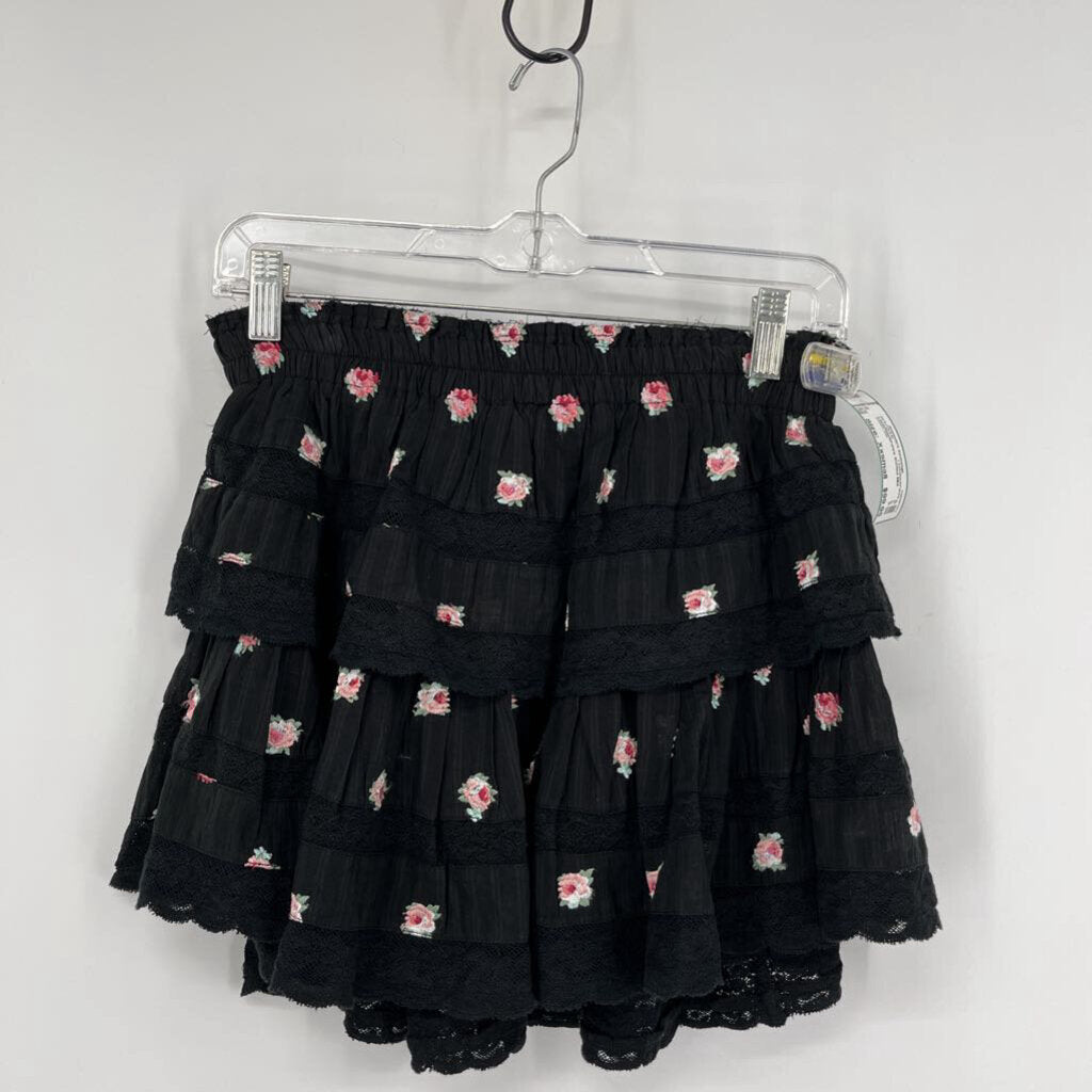 LoveShackFancy Ruffled Mini Skirt
