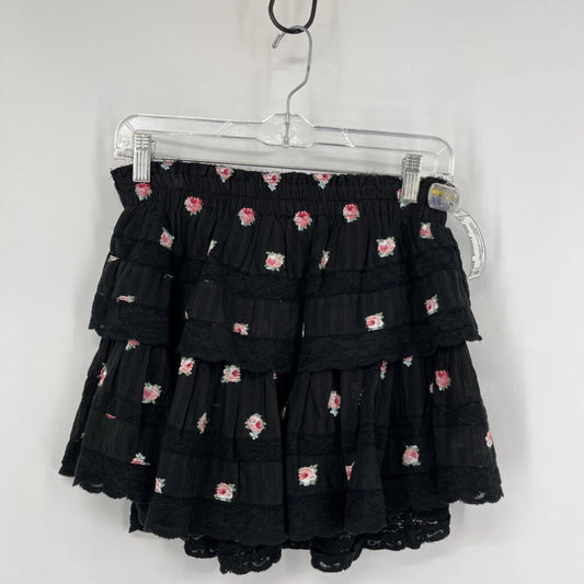 LoveShackFancy Ruffled Mini Skirt