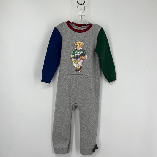 Lauren L/s Fleece Knit Coverall