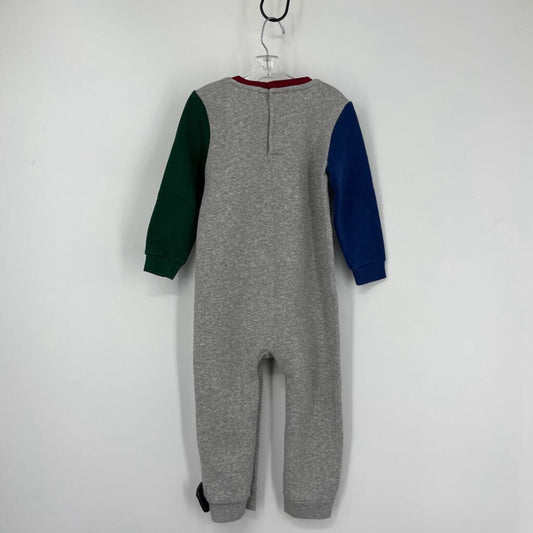 Lauren L/s Fleece Knit Coverall