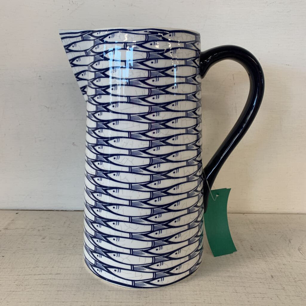 Fish Motif Pitcher