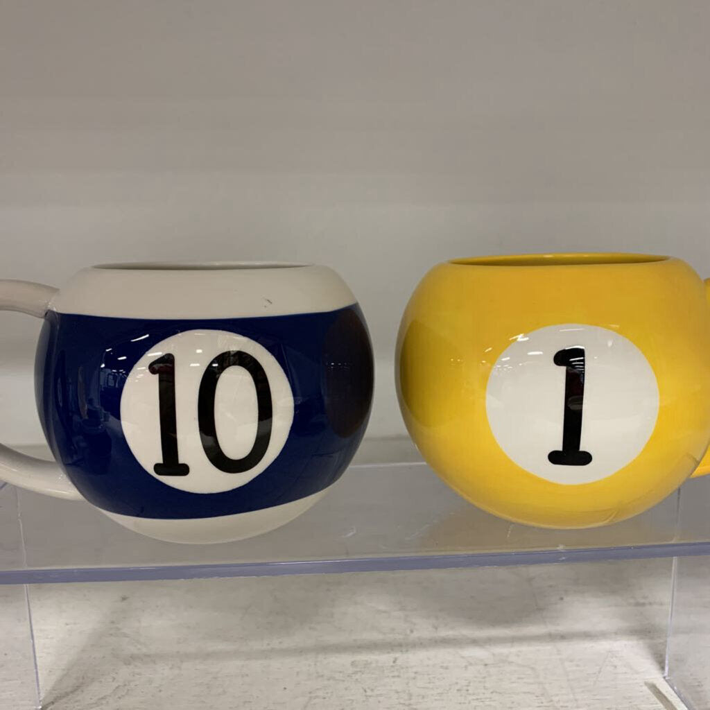 Pool Theme Mug & Saucer Set