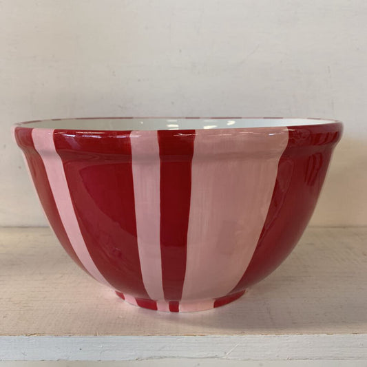 Striped Mixing Bowl Set