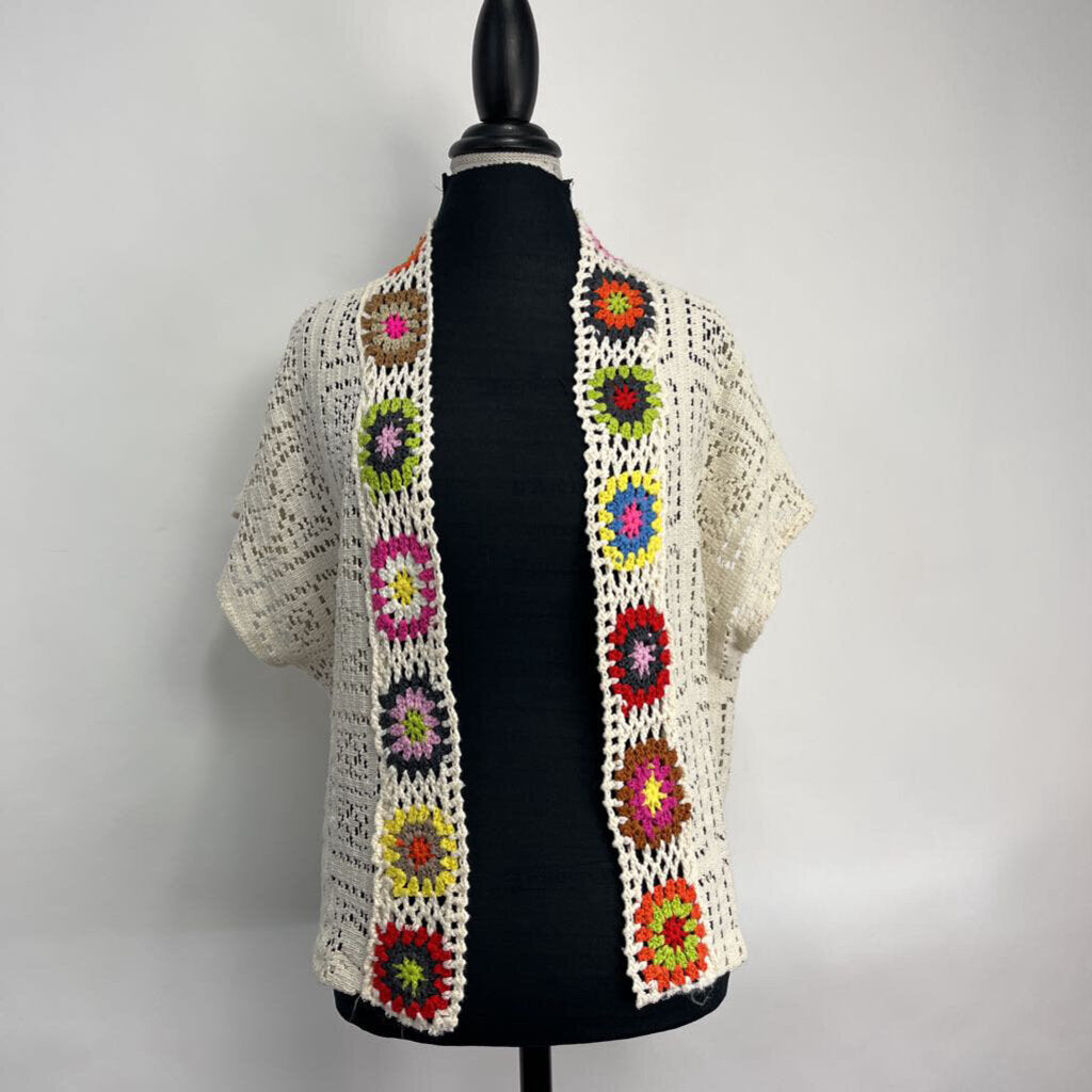 Emma Blues Sleeveless Cardigan