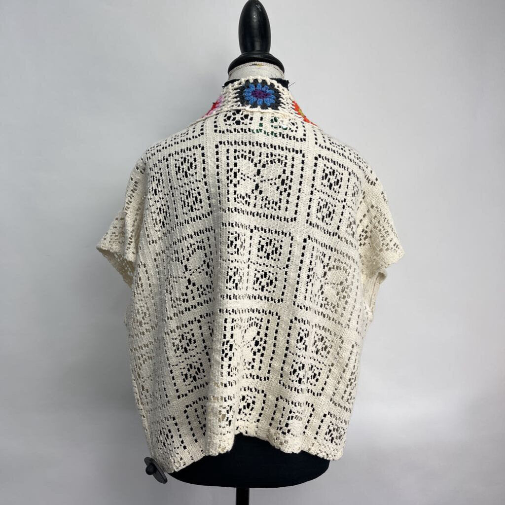 Emma Blues Sleeveless Cardigan