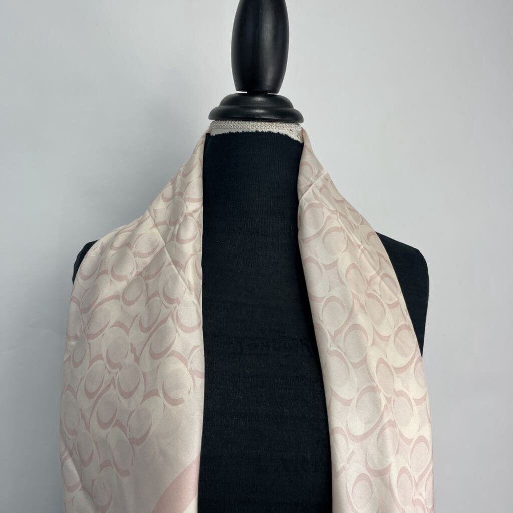 Coach Monogram Scarf