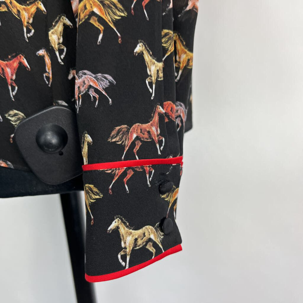 Alice + Olivia L/s Silk Shirt