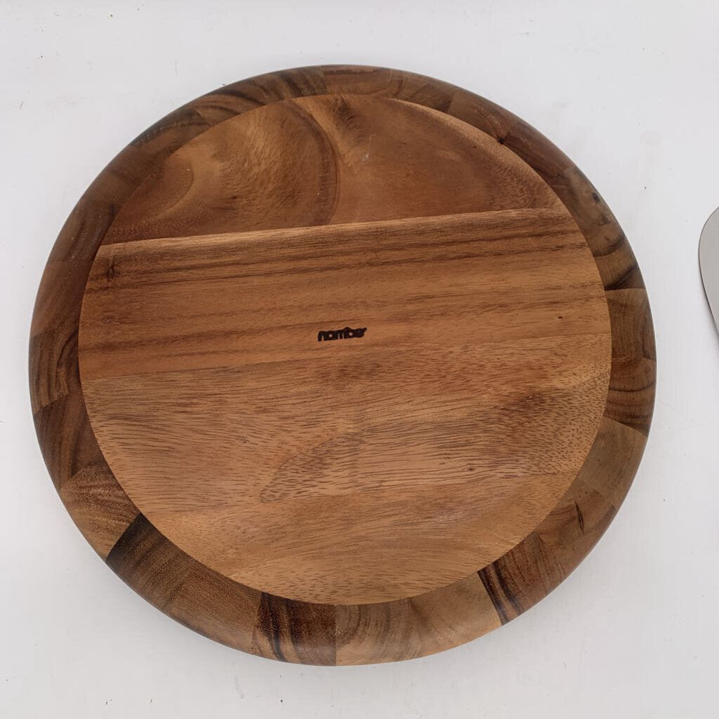 Nambe Butterfly Cheesetray w Knife