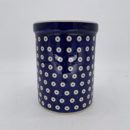 Polish Pottery Utensil Crock