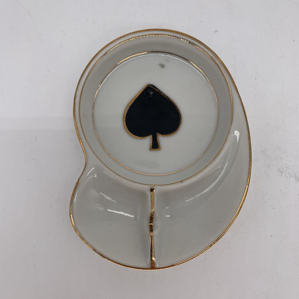 Card Suit Ash Tray Set
