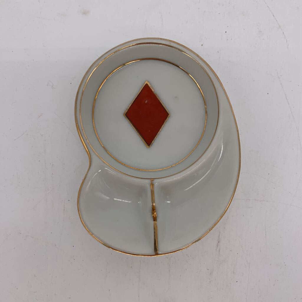 Card Suit Ash Tray Set