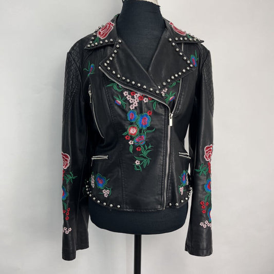 Frank Lyman Faux Leather Jacket