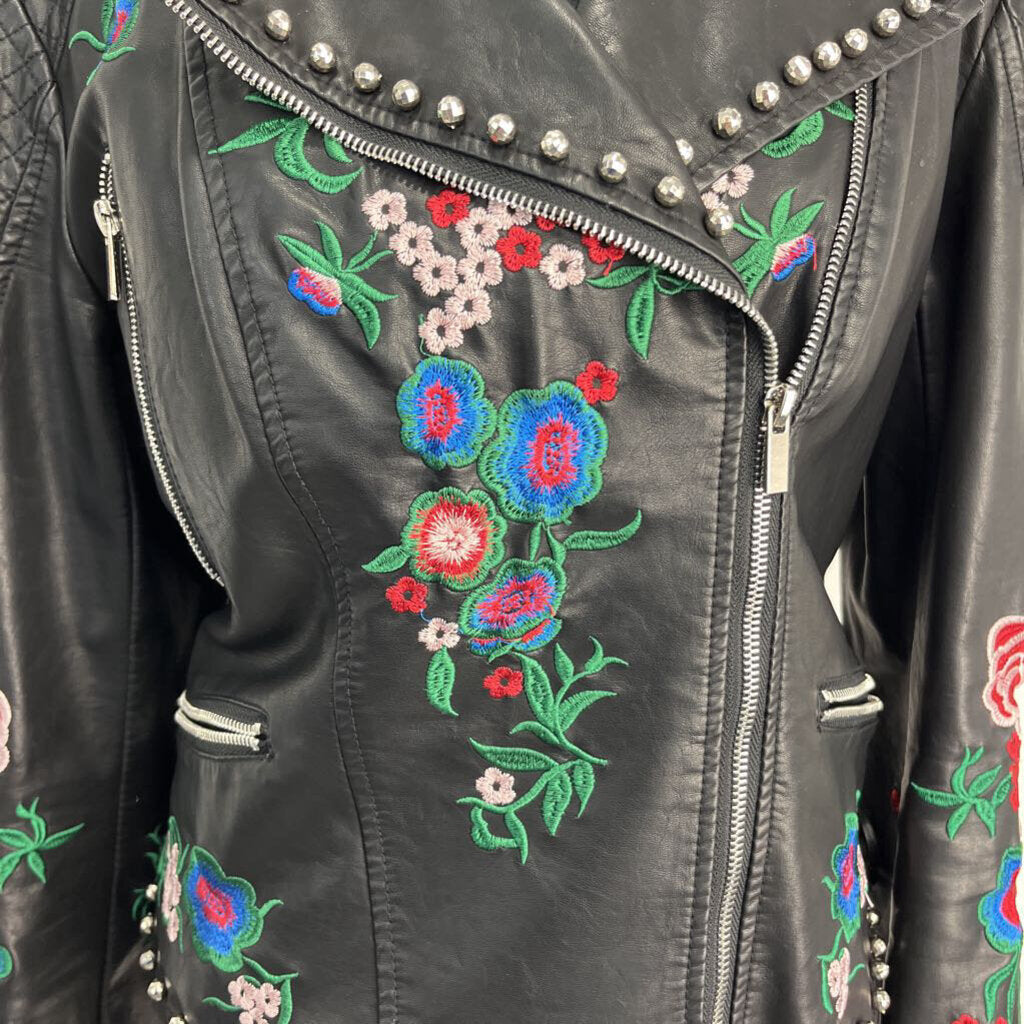 Frank Lyman Faux Leather Jacket