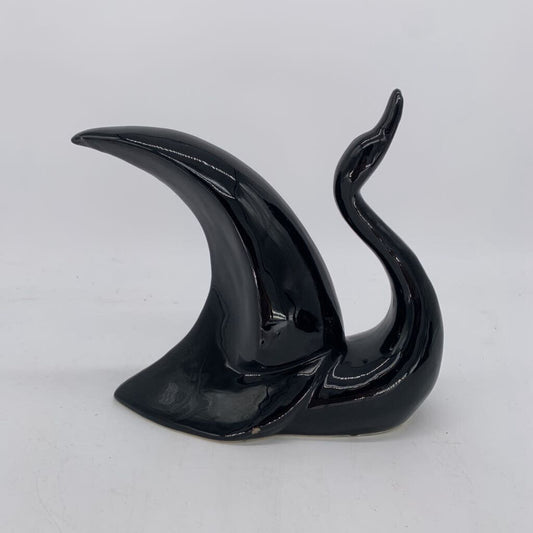 MCM Ceramic Swan Figure