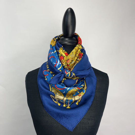 Hermes Luna Park Scarf